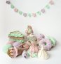 Плетени сладкиши, детски играчки ръчна изработка, плетени играчки, подарък за дете, френски макарони, снимка 10
