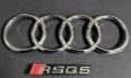 Емблеми за Audi RSQ5, 2013, за предна решетка, Q5, емблема Audi Ауди RSQ5, комплект , снимка 1