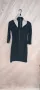 къса черна рокля М-Л, снимка 3