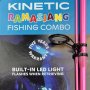 ДЕТСКА ВЪДИЦА + МАКАРА KINETIC RAMASJANG CC PINK 1.65 или 2.10см, снимка 2