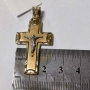 Златна висулка(кръст) 7.34гр., снимка 3