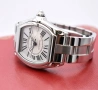 Cartier Roadster 44 x 37mm Steel White Dial Мъжки / Унисекс, снимка 7