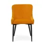 Комплект трапезни столове, кадифе C-BU-DC-0077OR, снимка 6