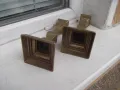 Лот от 2 бр. бронзови свещника - 1470 гр., снимка 4