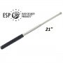 Палка за самозащита закалена стомана 3 части.  ESP 21 Hardened Telescopic Baton, снимка 1 - Колекции - 38424919
