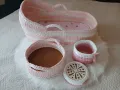 Ръчно плетен кош за новородено, снимка 3