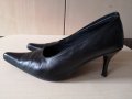 Дамски обувки на висок ток от естествена кожа , снимка 4