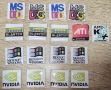 Ретро емблеми за компютърни кутии – 8088, 286, 386, 486, Pentium, K6, Voodoo, Sound Blaster, снимка 1