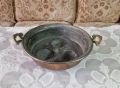 Меден съд с месингови дръжки, снимка 2
