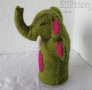красив слон плат фигура играчка слонче животно, снимка 1 - Декорация за дома - 28881821