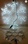 LED Коледна Бяла Звезда 2022 Коледа Лед Светлина За външен/вътр монтаж Енергоспестяващи, снимка 2