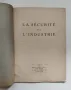 Стара брошура за безопасността в промишлеността - 1926г., Брюксел, Белгия, снимка 2