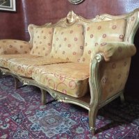 Италианска барокова гарнитура 0 10, снимка 8 - Дивани и мека мебел - 39315961