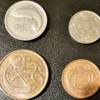 Лот стари монети от Ирландия в добро състояние, снимка 1 - Нумизматика и бонистика - 40051274