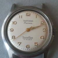 Часовник Vortmann precision. Made in Germany. Vintage watch. Механичен механизъм. Мъжки , снимка 2 - Мъжки - 39647768