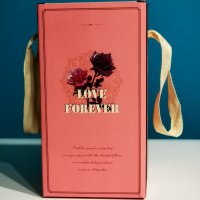 Вечна , неувяхваща роза в стъкленица (светеща) - подарък за жена, снимка 8 - Изкуствени цветя - 32144472