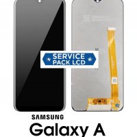 Нов Оригинален LCD Дисплей + Тъч Samsung SM-A202F Galaxy A20E Black, снимка 1 - Резервни части за телефони - 33679894