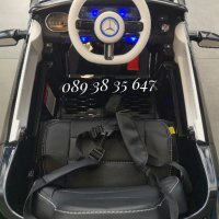 ТОП ЦЕНА!НОВО!Акумулаторен джип Mercedes EQA с 12V батерия,EVA гуми,кожена седалка, снимка 10 - Детски велосипеди, триколки и коли - 39598432