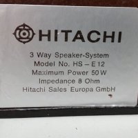 Тонколони Hitachi HS-E12, снимка 6 - Тонколони - 28966085