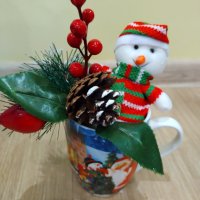 Коледни чаши, снимка 3 - Коледни подаръци - 43253473