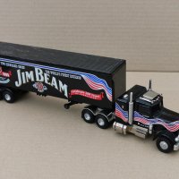 Matchbox Collectible SuperKings Peterbilt Jim Beam Truck Камион, снимка 1 - Коли, камиони, мотори, писти - 35221555