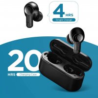Нови безжични слушалки Bluetooth 5.0 водоустойчиви спортни с кутия за зареждане, снимка 2 - Bluetooth слушалки - 33681069