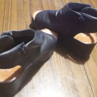 Черни летни боти - сандали естествена кожа , снимка 5 - Сандали - 43142112