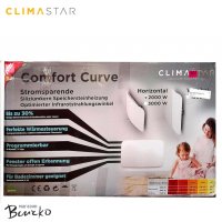 Kонвектор, eлектрически отоплител, CLIMASTAR Silicium CURVE, 2000 W, снимка 6 - Отоплителни печки - 39036586