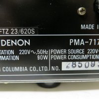 Denon PMA-717 Solid State Pre-Main Amplifier, снимка 8 - Ресийвъри, усилватели, смесителни пултове - 39536175