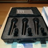 BEHRINGER-КУФАР С 3 МИКРОФОНА 2201222050, снимка 3 - Микрофони - 35526717