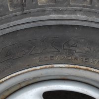 Продавам външна гума с джанта MICHELIN, снимка 3 - Гуми и джанти - 32462812