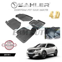 Гумени Стелки SAHLER 4D PEUGEOT 2008 2019 +, снимка 1 - Аксесоари и консумативи - 44089140