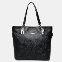 ✨Комплект от 6 броя луксозни дамски чанти /Цвят: Черен, снимка 3 - Чанти - 40681837