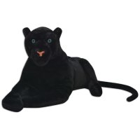 Голяма Плюшена играчка Черна Пантера от 70 до 110см, снимка 1 - Плюшени играчки - 43166258