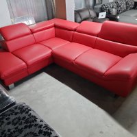 Комплект ъглов диван на Cotta "Driver" + табуретка внос от Германия., снимка 6 - Дивани и мека мебел - 43976663