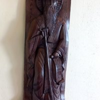 Стара икона Свети Иван Рилски, снимка 6 - Антикварни и старинни предмети - 37206295