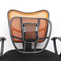  Анатомична облегалка за офис стол или кола Lumbar Support , снимка 1 - Мебели за детската стая - 28378449