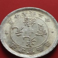 РЕПЛИКА КОПИЕ на стара сребърна Китайска монета перфектно състояние за КОЛЕКЦИОНЕРИ 41512, снимка 7 - Нумизматика и бонистика - 43193238