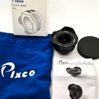 Pixco 8mm F3.8 Fish-Eye, снимка 1 - Обективи и филтри - 37828868