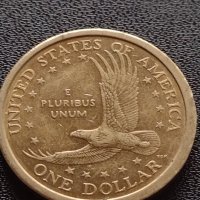 Монета ONE DOLLAR UNITED STATES OF AMERICA E PLURIBUS UNUM за КОЛЕКЦИЯ 38067, снимка 1 - Нумизматика и бонистика - 40767256