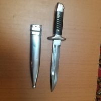 Армейски нож М1951г. никелиран,курсантски нож., снимка 2 - Антикварни и старинни предмети - 43188384