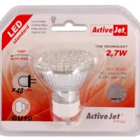 LED лампа Active Jet AJE-W4810CW/GU10, снимка 1 - Крушки - 27978984
