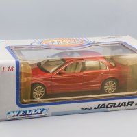 Jaguar S-Type 1999 - мащаб 1:18 на Welly модела е нов в кутия Ягуар, снимка 6 - Колекции - 44026065