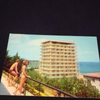 Две стари картички  Българското Черноморие АХТОПОЛ къмпинг Делфин, Златни пясъци хотел Берлин 22536, снимка 8 - Колекции - 43099282