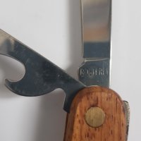 Джобно ножче с дървени чирени Rostfrei, снимка 5 - Колекции - 32410008