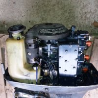 Продавам извънб.д-л Yamaha 90HP в много добро състояние с хидравлика,кабели и жила,с щанбайн, снимка 7 - Воден транспорт - 43487475