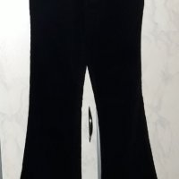 Дамски черни джинси тип Чарли, размер XS, снимка 4 - Дънки - 43553290
