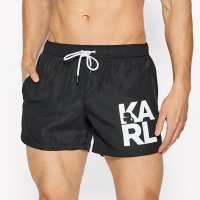 Karl Lagerfeld Оригинален мъжки бански / шорти за плаж M, L, XL Черен