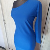 Нова дълга рокля в синьо за повод - 32.00лв., снимка 8 - Рокли - 21610920