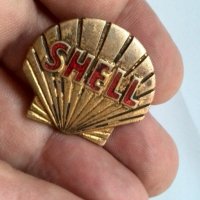 значка Шел Shell от 60-те години, снимка 2 - Колекции - 26490080
